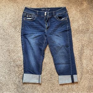 White House Black Market Cropped Jeans